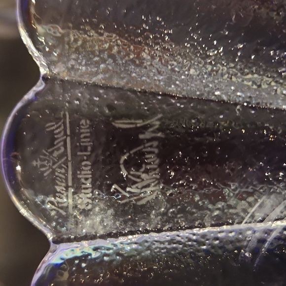 Rosenthal Studio Line Crystal Cake Plate - Picture 2 of 2